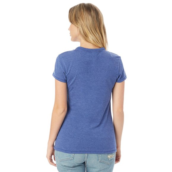 Alternative Apparel Womens The Keepsake T Shirt Vintage Like Iris Size Large NWT - Picture 5 of 5